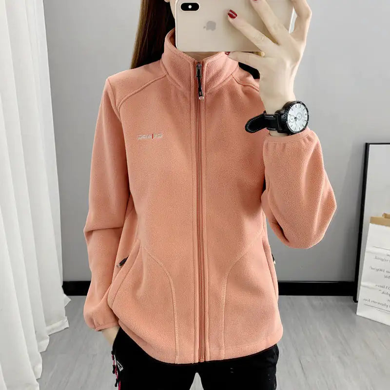 Casual Thickening Polar Fleece Shell Jacket