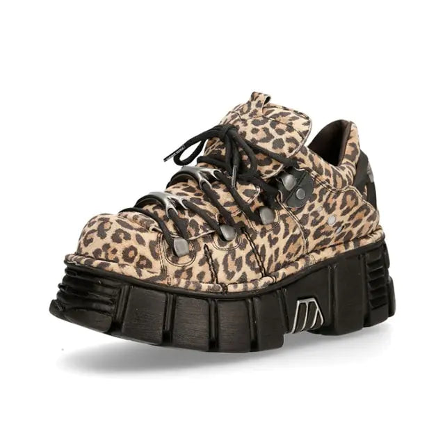 U-DOUBLE Marke Punk Stil Frauen Schuhe