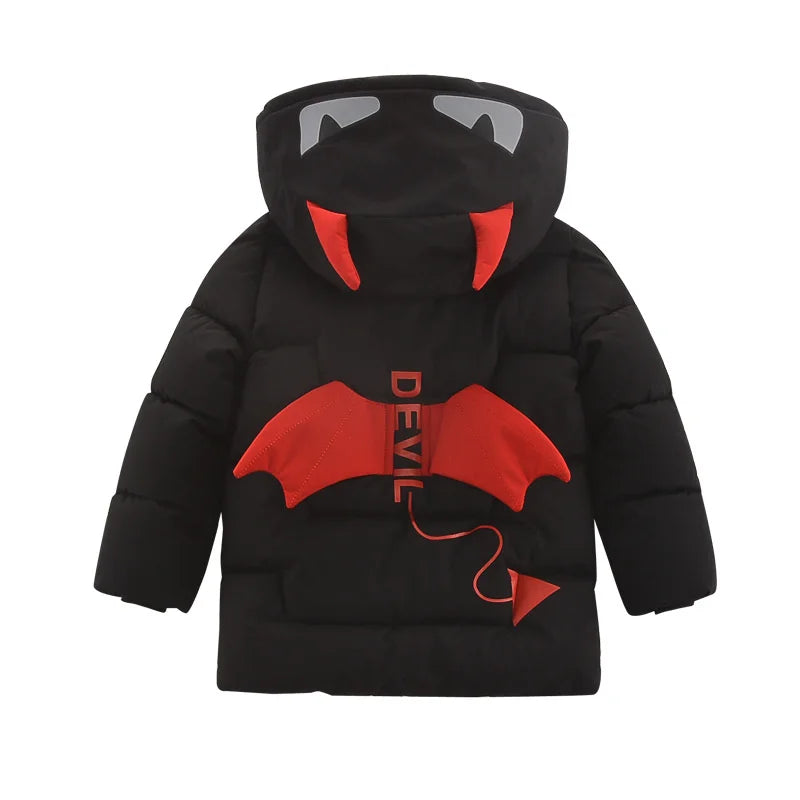 Baby Boys Jacket Autumn Winter Jacket for Boys Children Jacket Kids Hooded Warm Outerwear Coat for Boy Clothes 2 3 4 5 Year