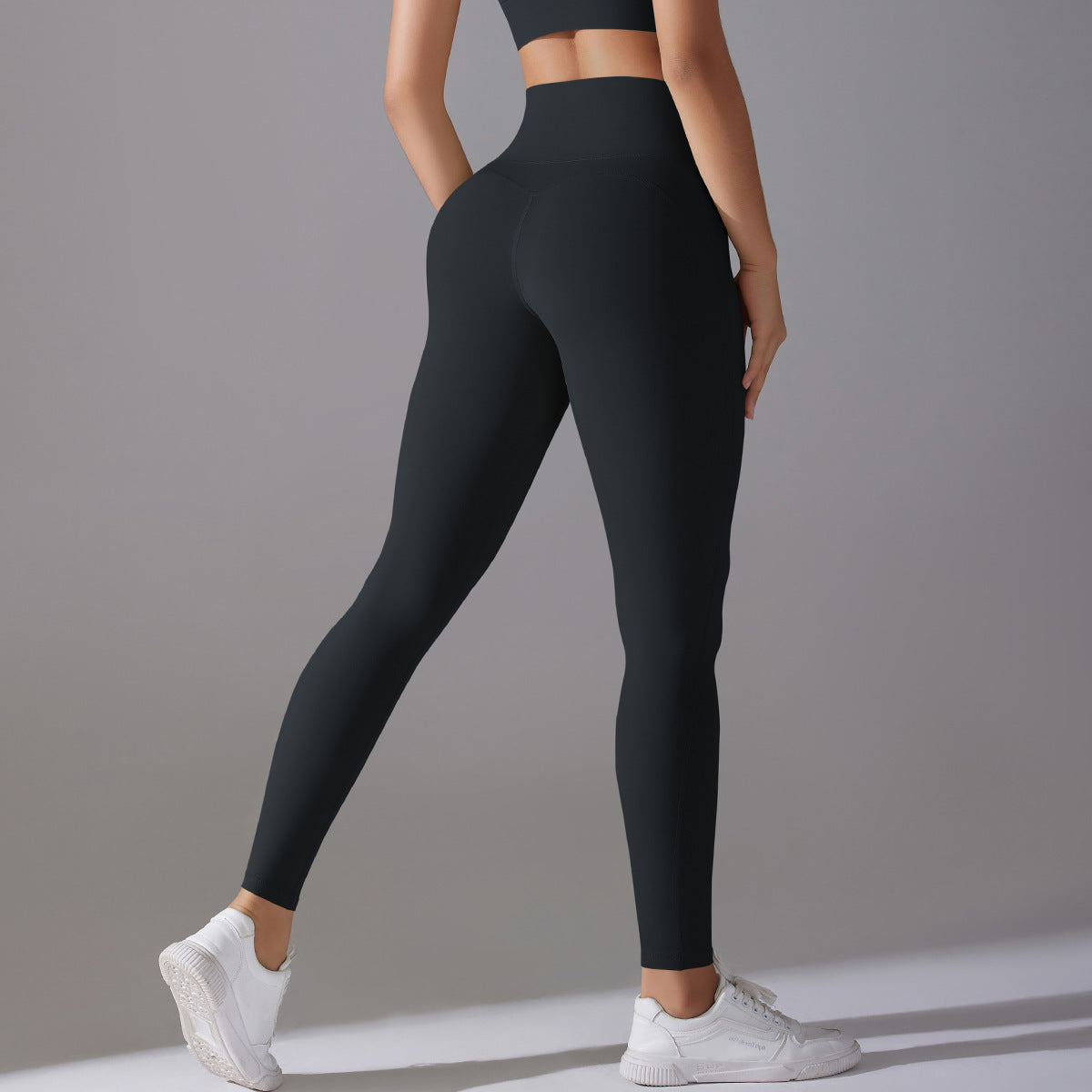 Internet Celebrity High Waist Hip Lift Nude Feel Hot Pants Yoga Pants Women