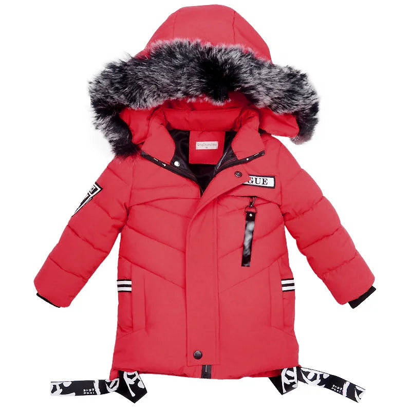 Baby Boys Jacket Autumn Winter Jacket for Boys Children Jacket Kids Hooded Warm Outerwear Coat for Boy Clothes 2 3 4 5 Year