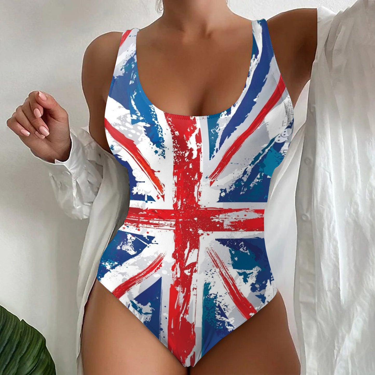 Creative 3D Printing Women's Bikini One-piece Swimsuit