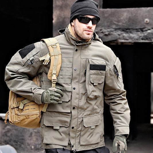 Beetle Mark5 Tactical Mittellanger Motorrad Trenchcoat Outdoor