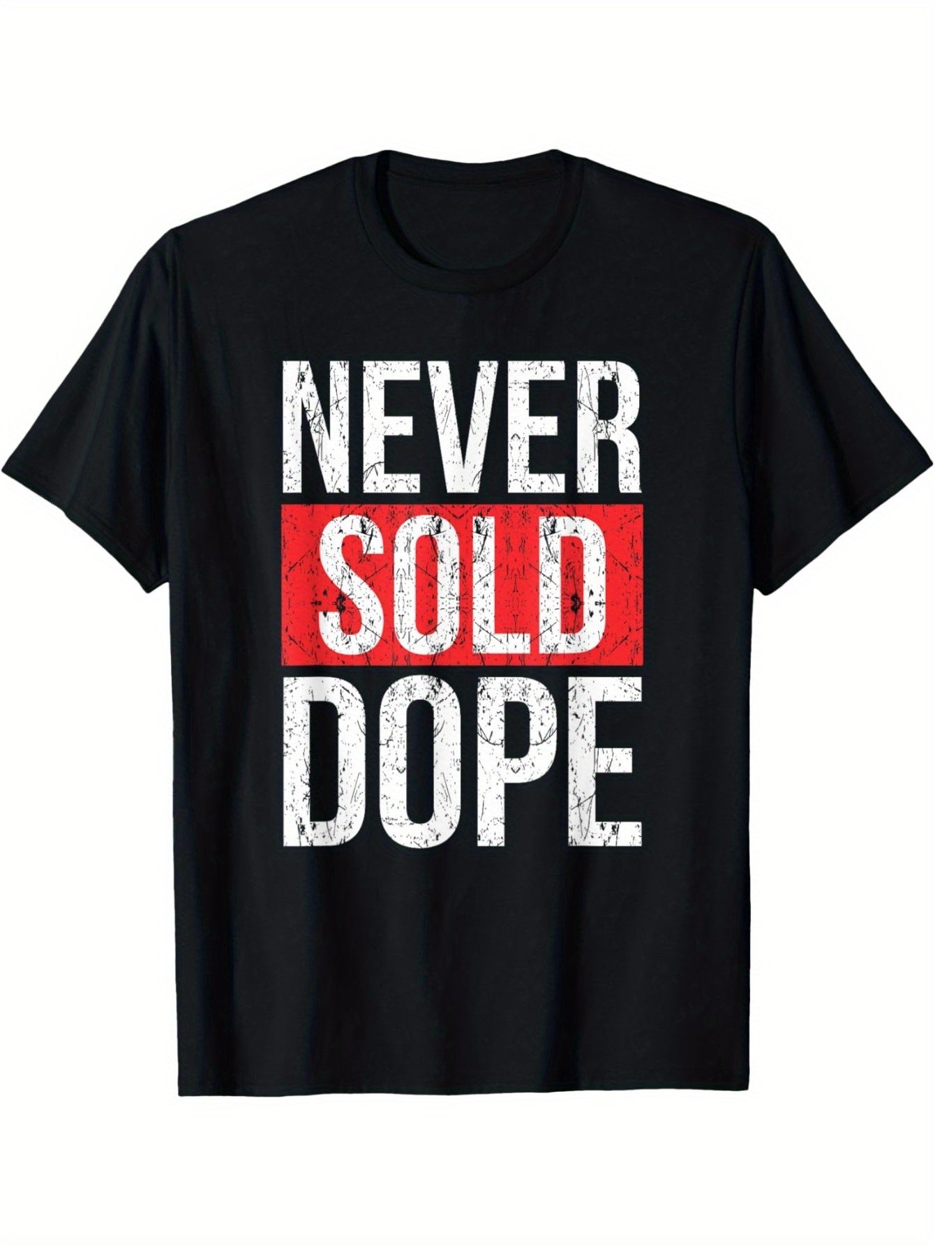 Never Sold Drugs Rap Block Rap Gift T-shirt