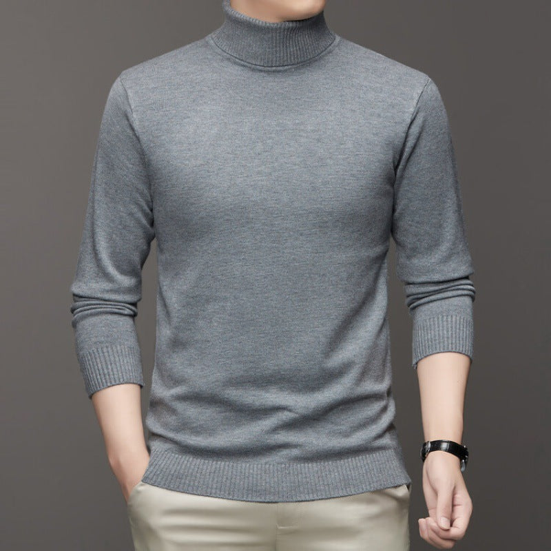 Men's Turtleneck Sweater Winter Thickening