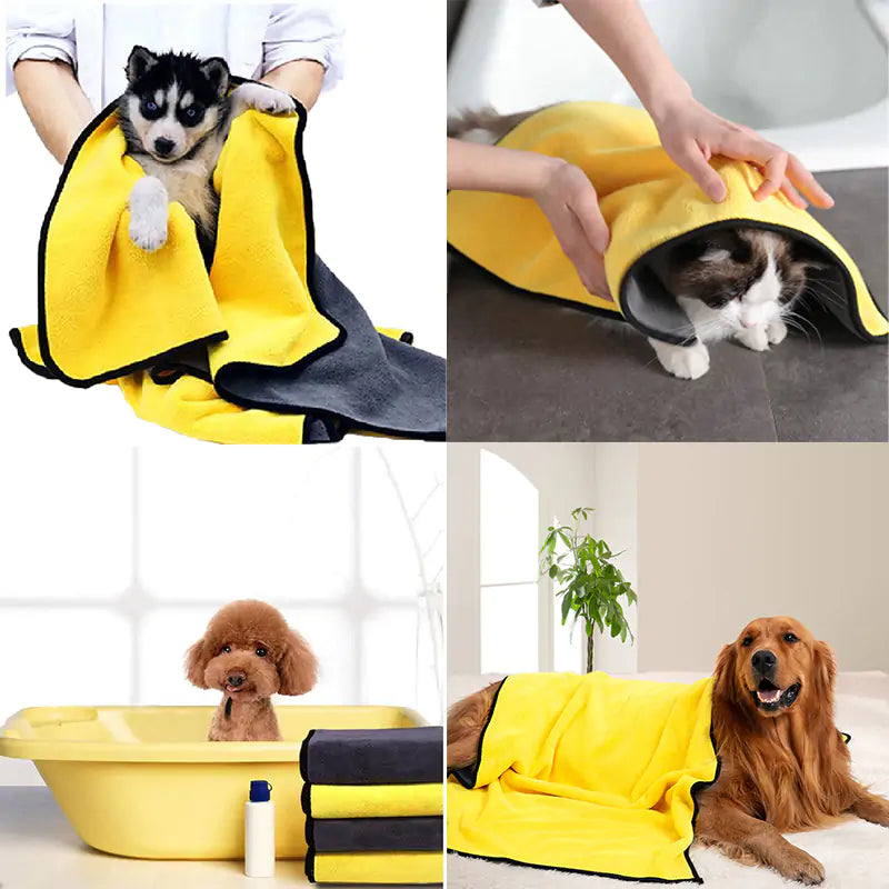 Quick-Drying Pet Towel