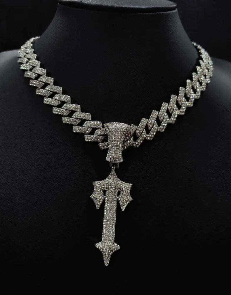 Men’s Hip Hop Sword Pendant Necklace