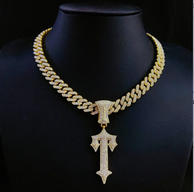 Men’s Hip Hop Sword Pendant Necklace