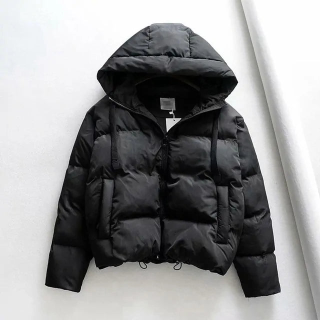 Cotton Padded Jacket Winter Hooded